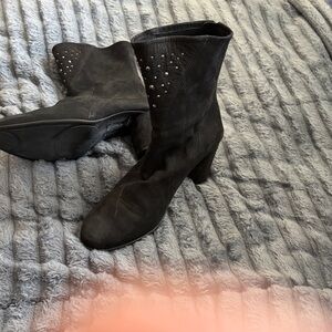 Arche black leather ankle boots Size 41 Made in France